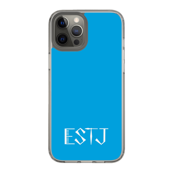 Slim Protection Case［ Original - ESTJ Executive - Alphabet - Blue ］