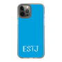 Slim Protection Case［ Original - ESTJ Executive - Alphabet - Blue ］
