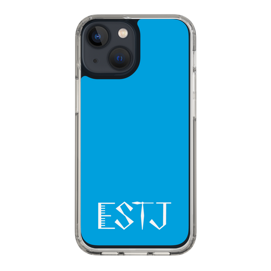 Slim Protection Case［ オリジナル - ESTJ 幹部 - アルファベット - Blue ］