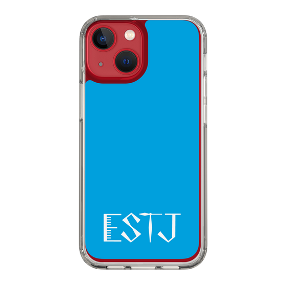 Slim Protection Case［ オリジナル - ESTJ 幹部 - アルファベット - Blue ］