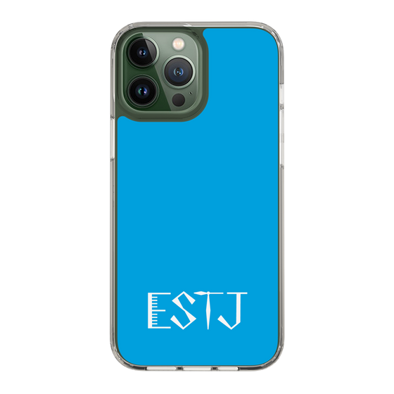 Slim Protection Case［ Original - ESTJ Executive - Alphabet - Blue ］