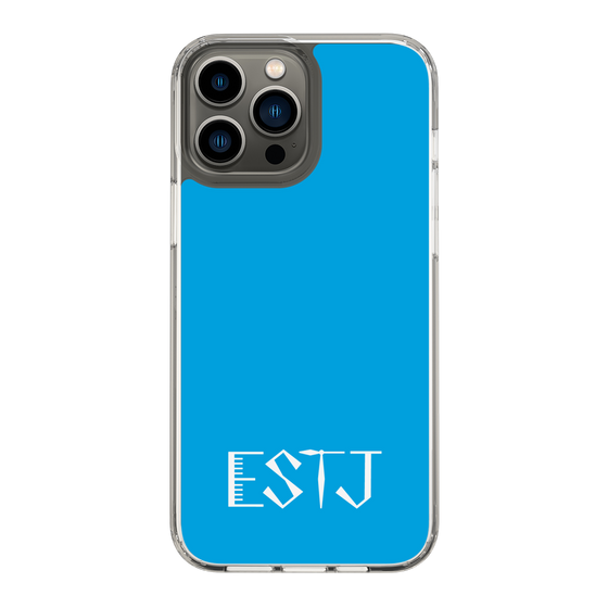 Slim Protection Case［ Original - ESTJ Executive - Alphabet - Blue ］