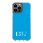 Slim Protection Case［ Original - ESTJ Executive - Alphabet - Blue ］