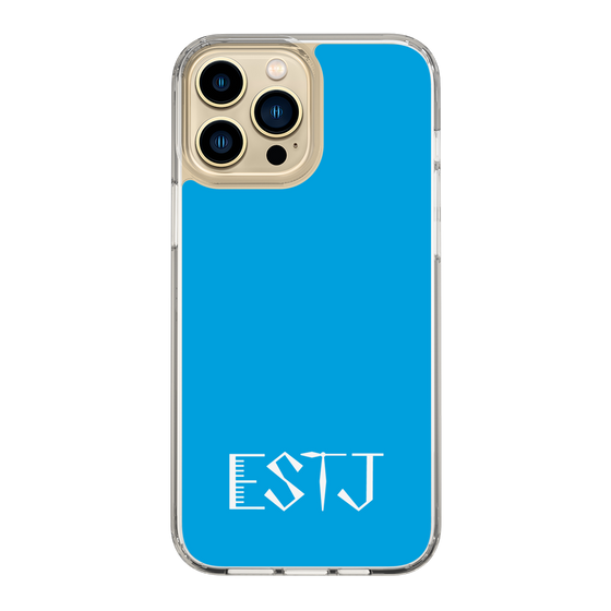 Slim Protection Case［ Original - ESTJ Executive - Alphabet - Blue ］
