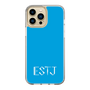 Slim Protection Case［ Original - ESTJ Executive - Alphabet - Blue ］