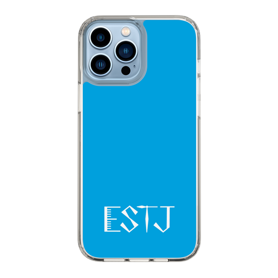 Slim Protection Case［ Original - ESTJ Executive - Alphabet - Blue ］