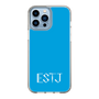Slim Protection Case［ Original - ESTJ Executive - Alphabet - Blue ］