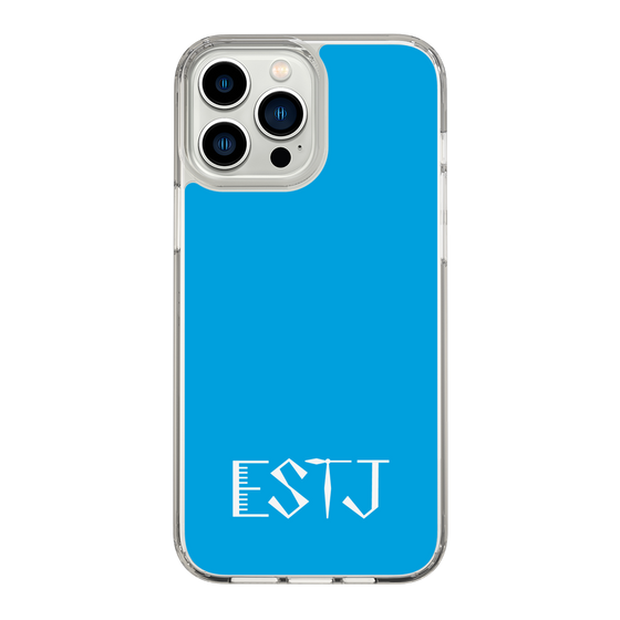 Slim Protection Case［ Original - ESTJ Executive - Alphabet - Blue ］