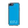 Slim Protection Case［ オリジナル - ESTJ 幹部 - アルファベット - Blue ］