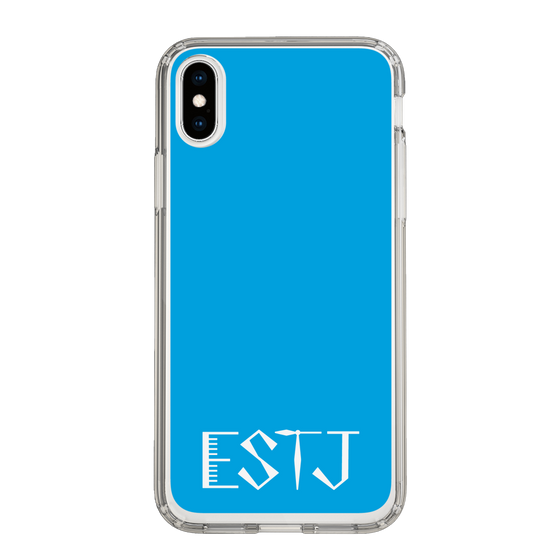 Slim Protection Case［ Original - ESTJ Executive - Alphabet - Blue ］