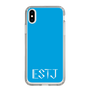 Slim Protection Case［ Original - ESTJ Executive - Alphabet - Blue ］