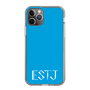 Slim Protection Case［ Original - ESTJ Executive - Alphabet - Blue ］