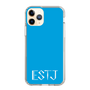 Slim Protection Case［ Original - ESTJ Executive - Alphabet - Blue ］