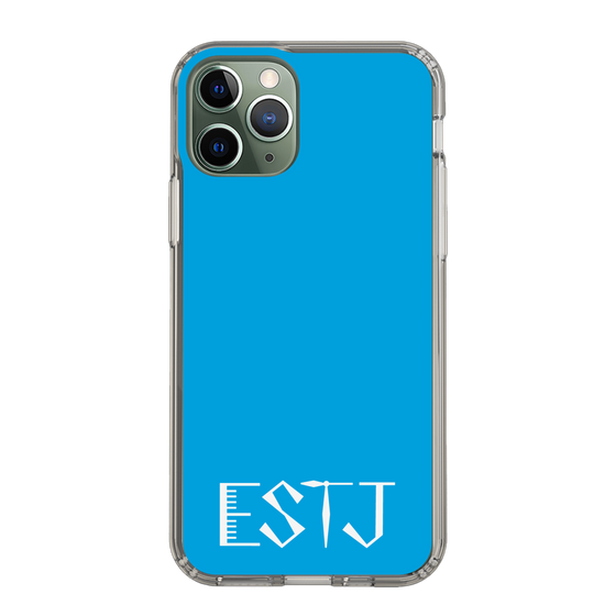 Slim Protection Case［ Original - ESTJ Executive - Alphabet - Blue ］