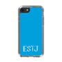 Slim Protection Case［ オリジナル - ESTJ 幹部 - アルファベット - Blue ］