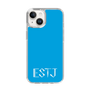 Slim Protection Case［ Original - ESTJ Executive - Alphabet - Blue ］