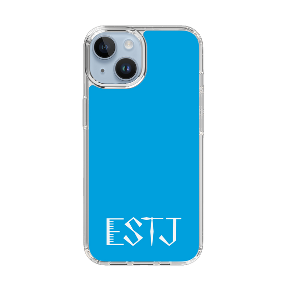 Slim Protection Case［ Original - ESTJ Executive - Alphabet - Blue ］