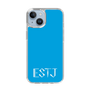 Slim Protection Case［ Original - ESTJ Executive - Alphabet - Blue ］