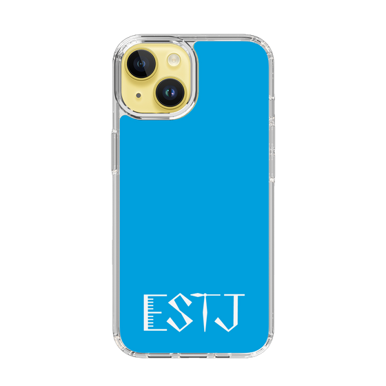 Slim Protection Case［ Original - ESTJ Executive - Alphabet - Blue ］