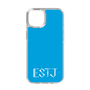 Slim Protection Case［ Original - ESTJ Executive - Alphabet - Blue ］