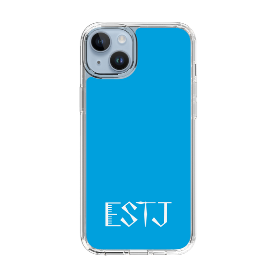 Slim Protection Case［ Original - ESTJ Executive - Alphabet - Blue ］