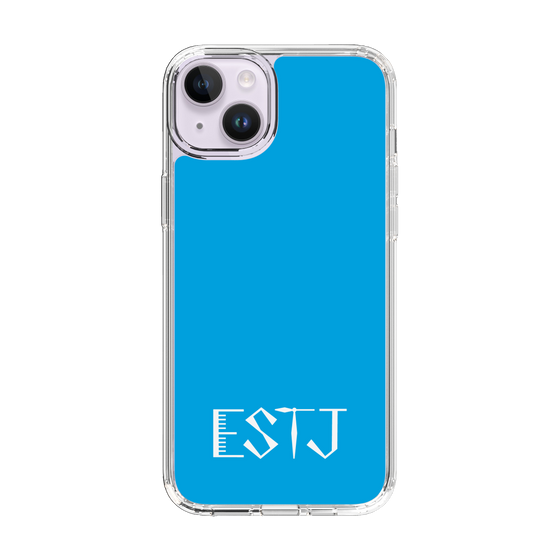 Slim Protection Case［ Original - ESTJ Executive - Alphabet - Blue ］