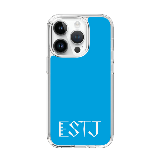 Slim Protection Case［ Original - ESTJ Executive - Alphabet - Blue ］