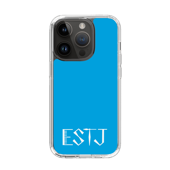Slim Protection Case［ Original - ESTJ Executive - Alphabet - Blue ］