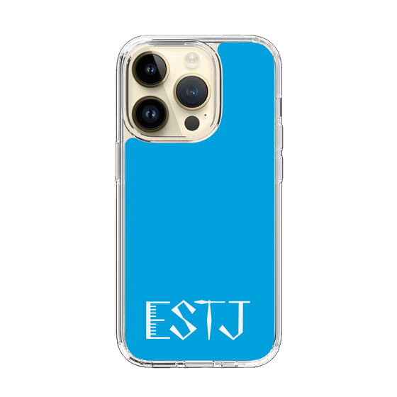 Slim Protection Case［ Original - ESTJ Executive - Alphabet - Blue ］