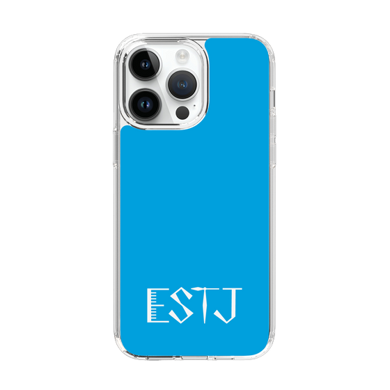 Slim Protection Case［ Original - ESTJ Executive - Alphabet - Blue ］