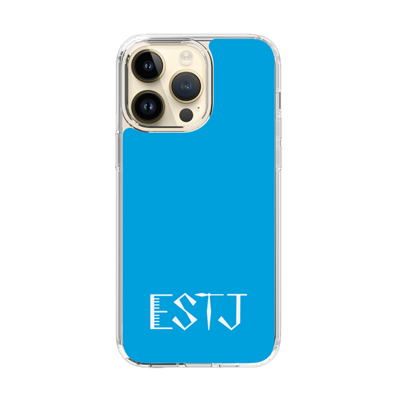 Slim Protection Case［ Original - ESTJ Executive - Alphabet - Blue ］