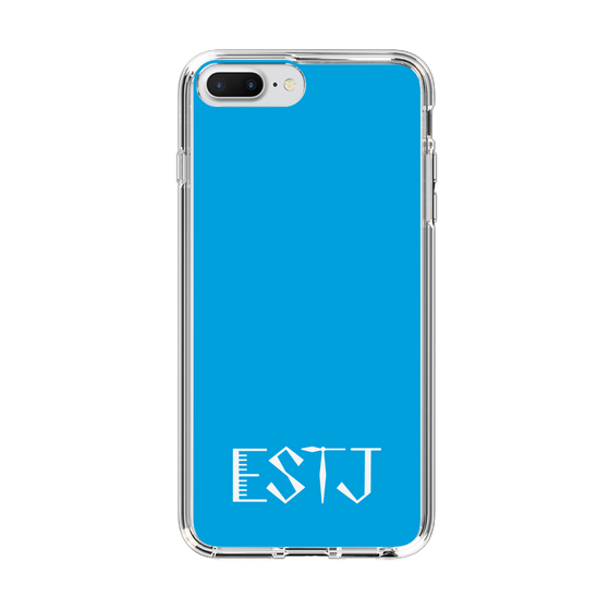 Slim Protection Case［ Original - ESTJ Executive - Alphabet - Blue ］