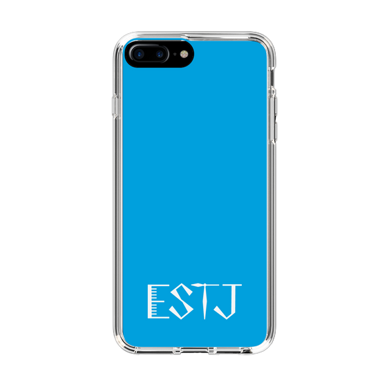 Slim Protection Case［ Original - ESTJ Executive - Alphabet - Blue ］