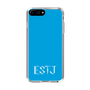 Slim Protection Case［ Original - ESTJ Executive - Alphabet - Blue ］
