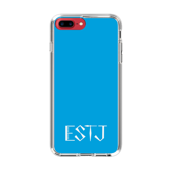 Slim Protection Case［ Original - ESTJ Executive - Alphabet - Blue ］