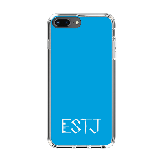 Slim Protection Case［ Original - ESTJ Executive - Alphabet - Blue ］