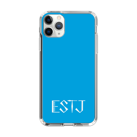 Slim Protection Case［ Original - ESTJ Executive - Alphabet - Blue ］