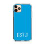 Slim Protection Case［ Original - ESTJ Executive - Alphabet - Blue ］