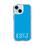 Slim Protection Case［ Original - ESTJ Executive - Alphabet - Blue ］