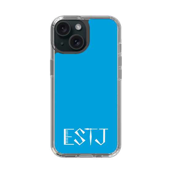 Slim Protection Case［ Original - ESTJ Executive - Alphabet - Blue ］