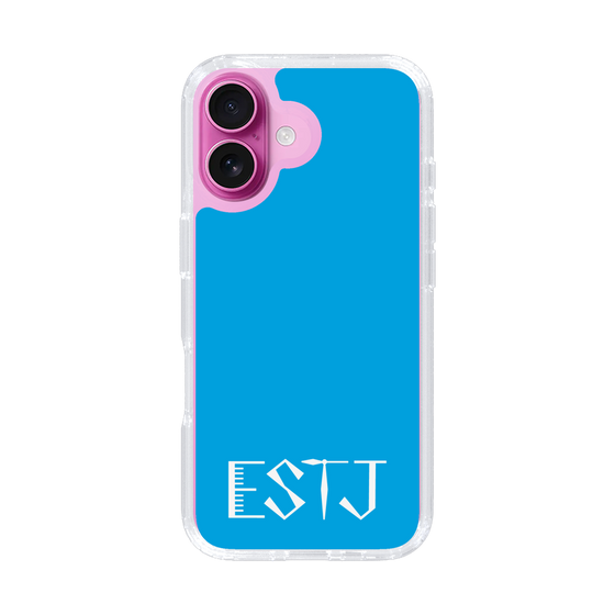 Slim Protection Case［ Original - ESTJ Executive - Alphabet - Blue ］