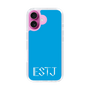 Slim Protection Case［ Original - ESTJ Executive - Alphabet - Blue ］