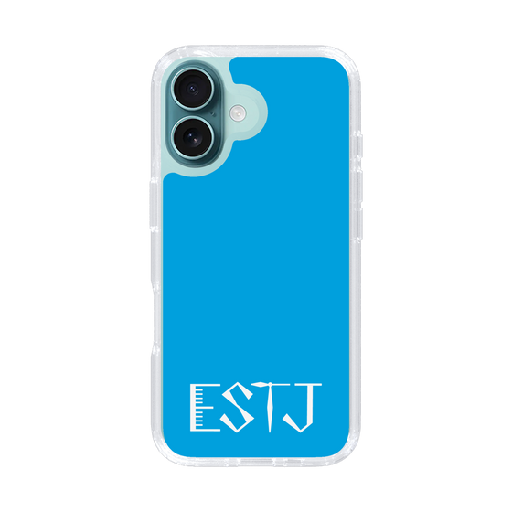 Slim Protection Case［ Original - ESTJ Executive - Alphabet - Blue ］