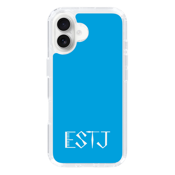 Slim Protection Case［ Original - ESTJ Executive - Alphabet - Blue ］