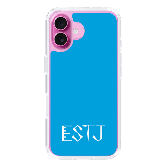 Slim Protection Case［ Original - ESTJ Executive - Alphabet - Blue ］