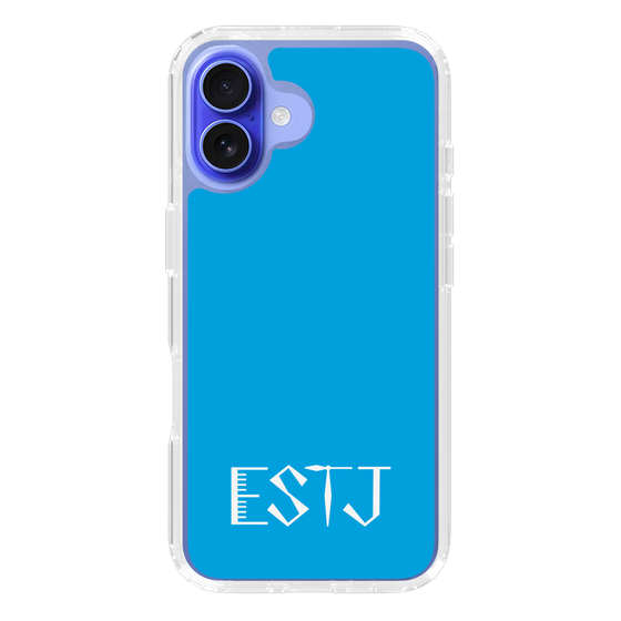 Slim Protection Case［ Original - ESTJ Executive - Alphabet - Blue ］
