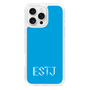Slim Protection Case［ Original - ESTJ Executive - Alphabet - Blue ］