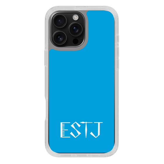 Slim Protection Case［ Original - ESTJ Executive - Alphabet - Blue ］
