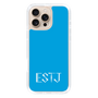 Slim Protection Case［ Original - ESTJ Executive - Alphabet - Blue ］