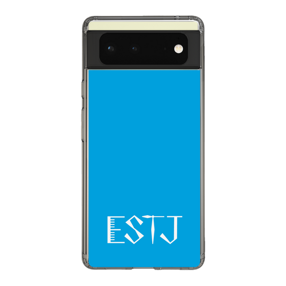 Slim Protection Case［ Original - ESTJ Executive - Alphabet - Blue ］